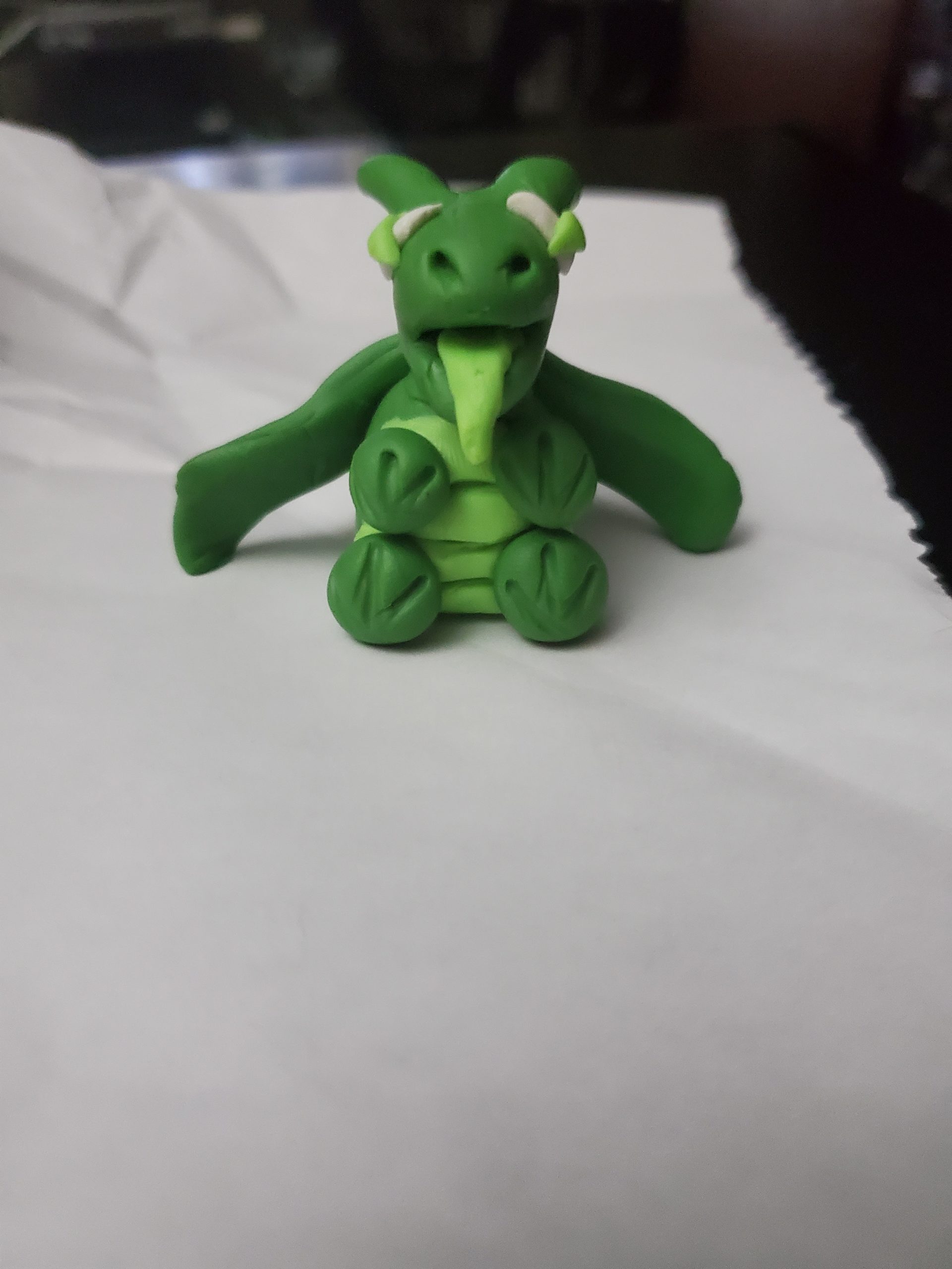 Small Green Whaz Uuuup! Dragon