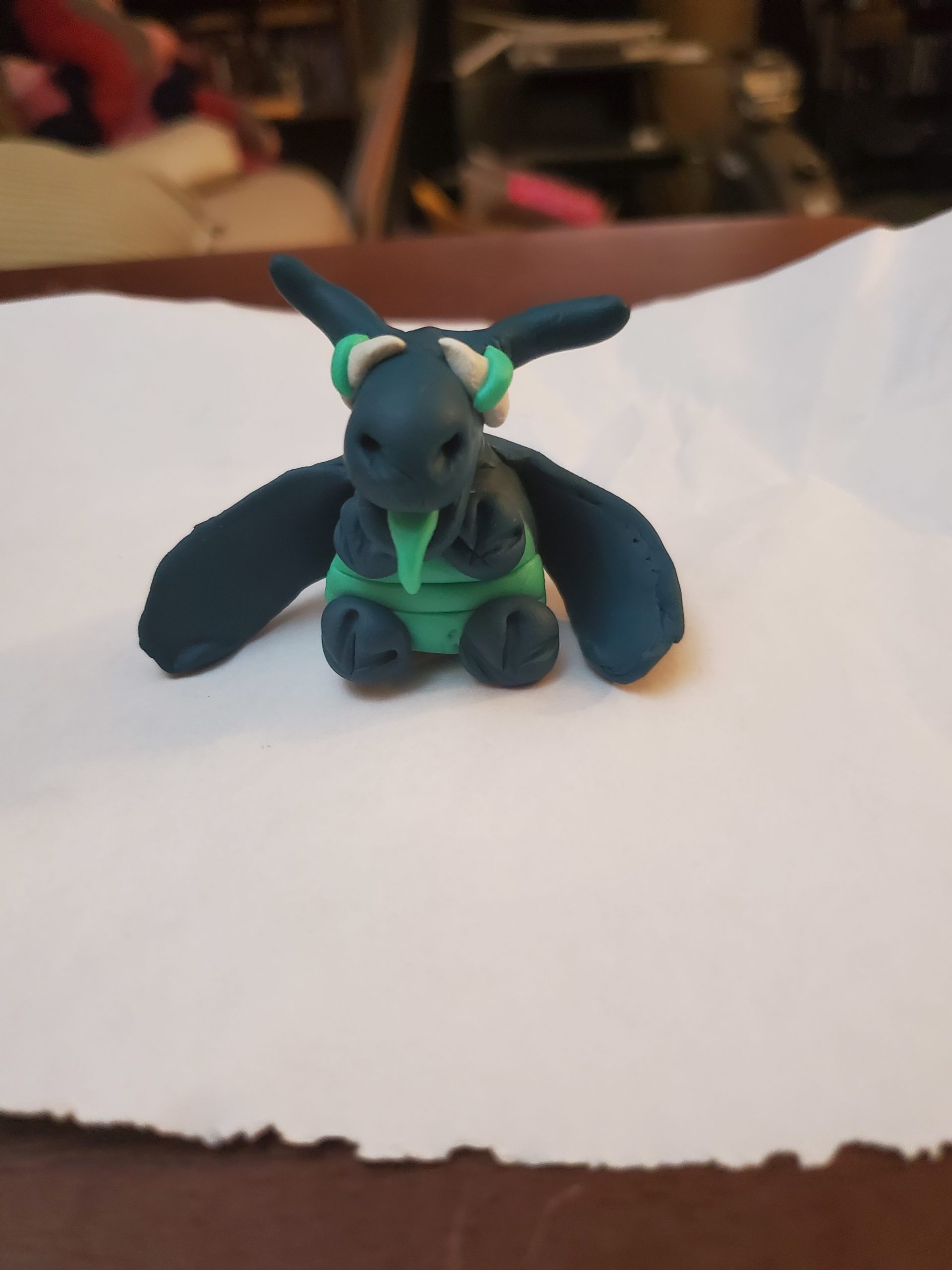 Small Turquoise Whaz Uuuup! Dragon